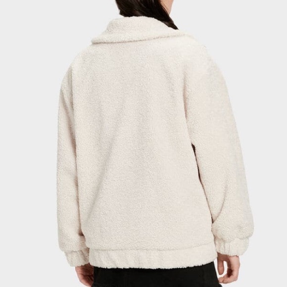 UGG Jackeline Teddy Bear Cream Jacket - Picture 10 of 10